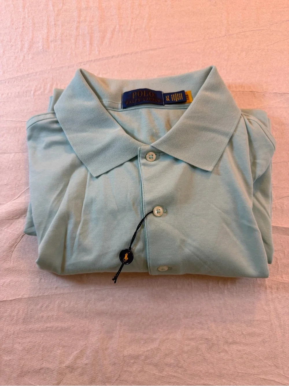 Ralph Lauren Men’s Mint Green Polo Shirt